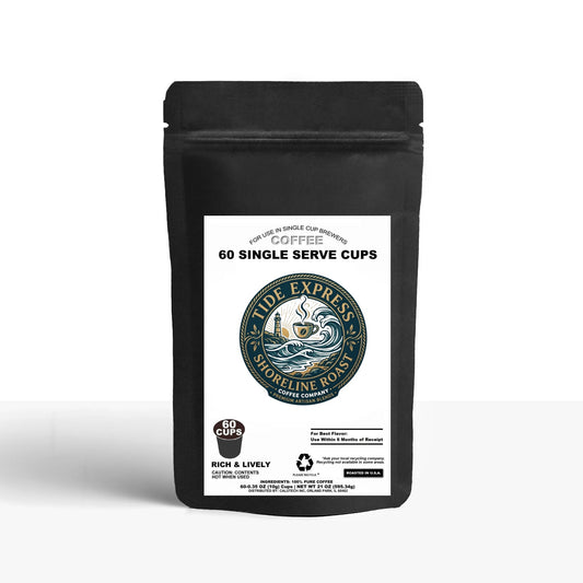 60 Pack Single Serve Coffee Capsules